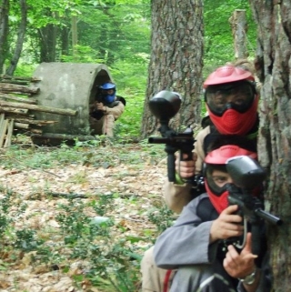  Paintball with friends 
